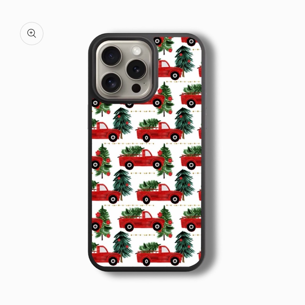 Festive Red Truck Phone Case